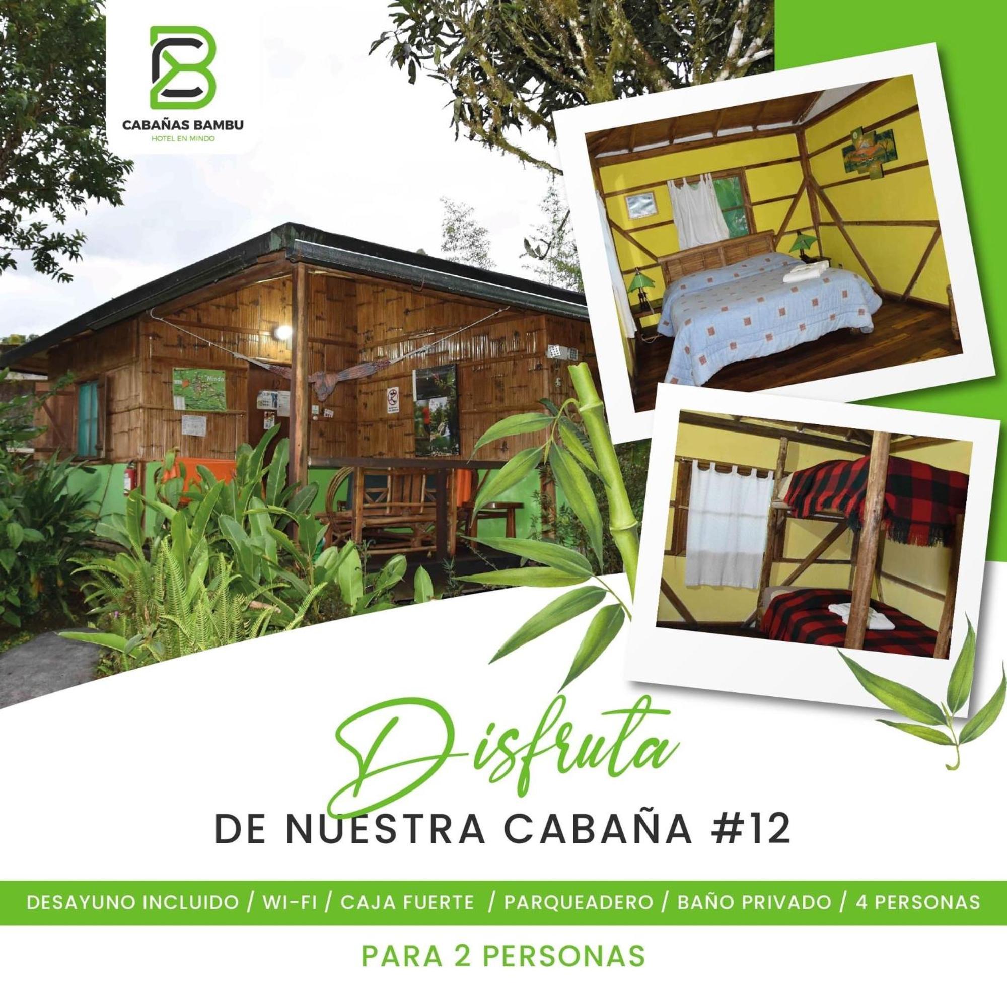 Cabanas Bambu Mindo Exteriér fotografie