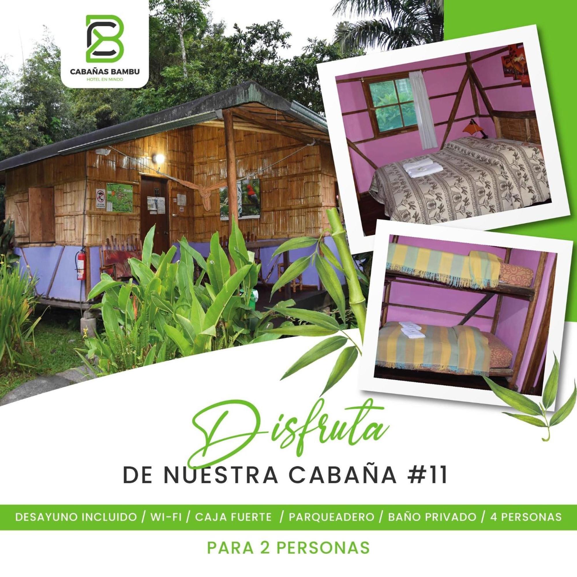 Cabanas Bambu Mindo Exteriér fotografie